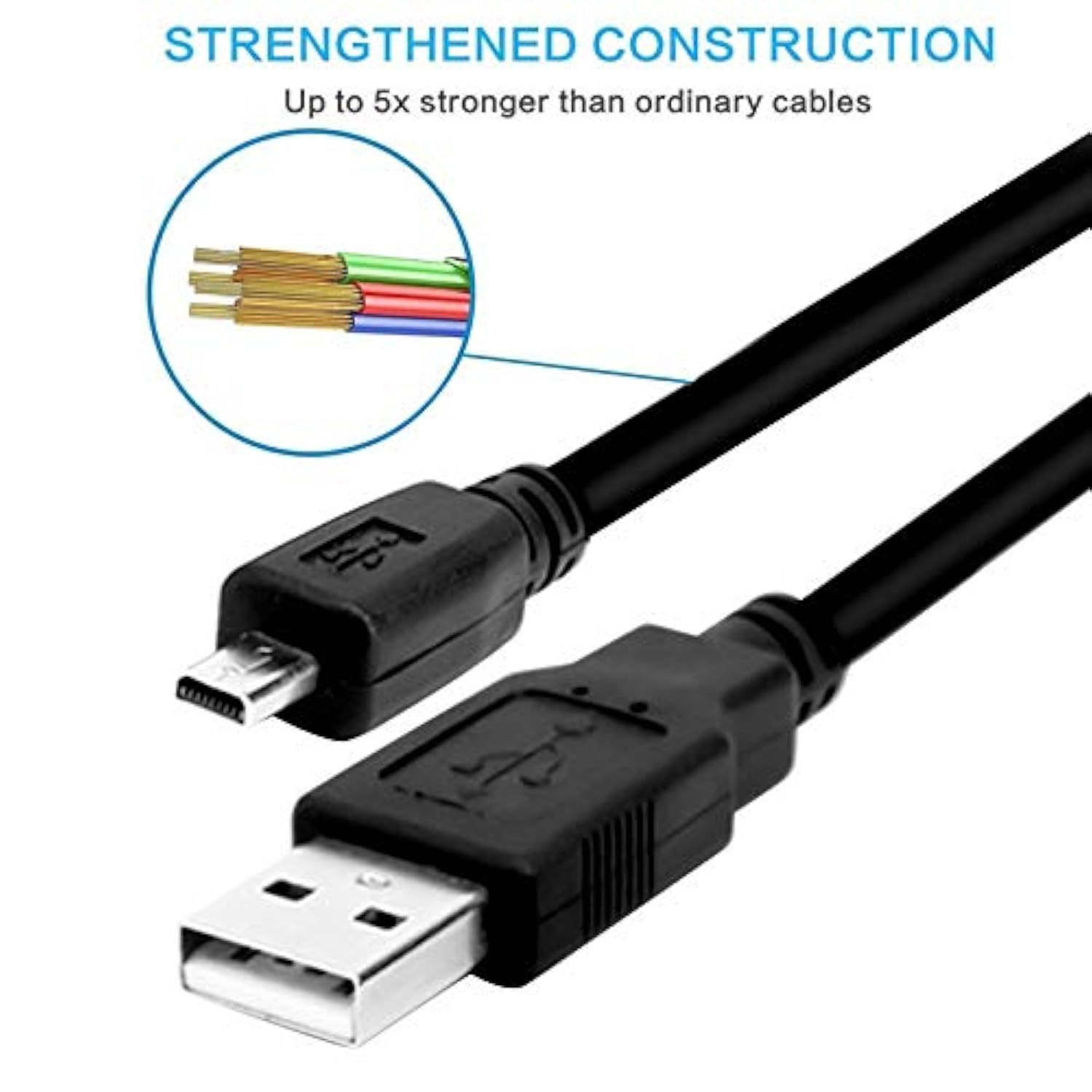 Replacement Usb Camera Transfer Data Charger Charging Cable Cord For Olympus S