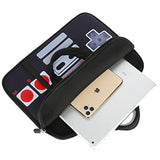 14 15 15.4 15.6 Inch Laptop Handle Bag Computer Protect Case Pouch Holder Notebook Sleeve Neoprene Cover Soft Carrying Case With Extra Pockets For Dell Lenovo Toshiba Hp Chromebook Asus Acer(Games)