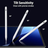 Stylus Pen For Ipad, Active Pencil With Quick Charge, Palm Rejection Tilt Sensor, Magnetic Pen Compatible With 2018-2025 Ipad Pro 13 M4 /11"/12.9"/10/9/8/7/6,Ipad Mini 5/6,Ipad Air3/4/5/M2/M3