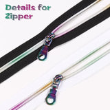Zipper Tape By The Yard #5 With Pulls-Bulk Nylon Coil Zipper By The Ya