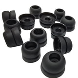 Double Flange Ear Tips for Beats Earbuds, Anti-Slip Universal Replacement Tips for Studio Buds+/Fit Pro/Solo Buds/PowerBeats Pro2, Noise Isolating, 6