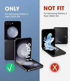 for  Galaxy Z Flip 5 Case with Stand & Belt-Clip (Unicorn Beetle Pro), [Hinge Protection] [Front Screen Protector] Dual Layer Rugged