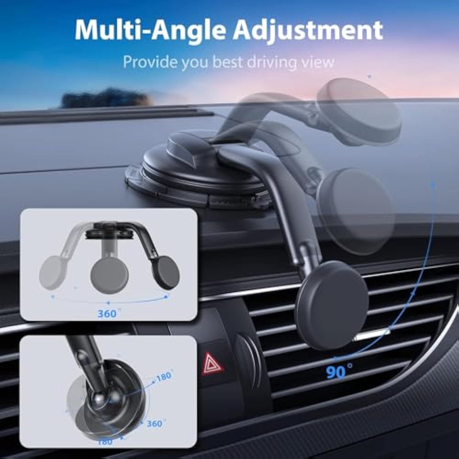 Magnetic Cell Phone Holder Mount