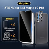 [3+2 Pack] For Galaxy S21/S21 5G Privacy Anti-Spy Screen Protector And Camera Lens Protector,9H Hardness,Anti-Scratch,Hd Clear,[Case Friendly]