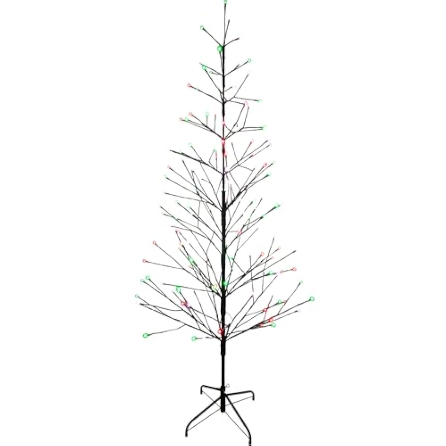 Smart Christmas Trees, App Compatible With Amazon Alexa & Google Nest Voice Control, Prelit 6.5Ft Twig Tree, 155 Led Color Changing Lights