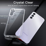 Clear JETech Case for Samsung Galaxy A14, Anti-Yellowing