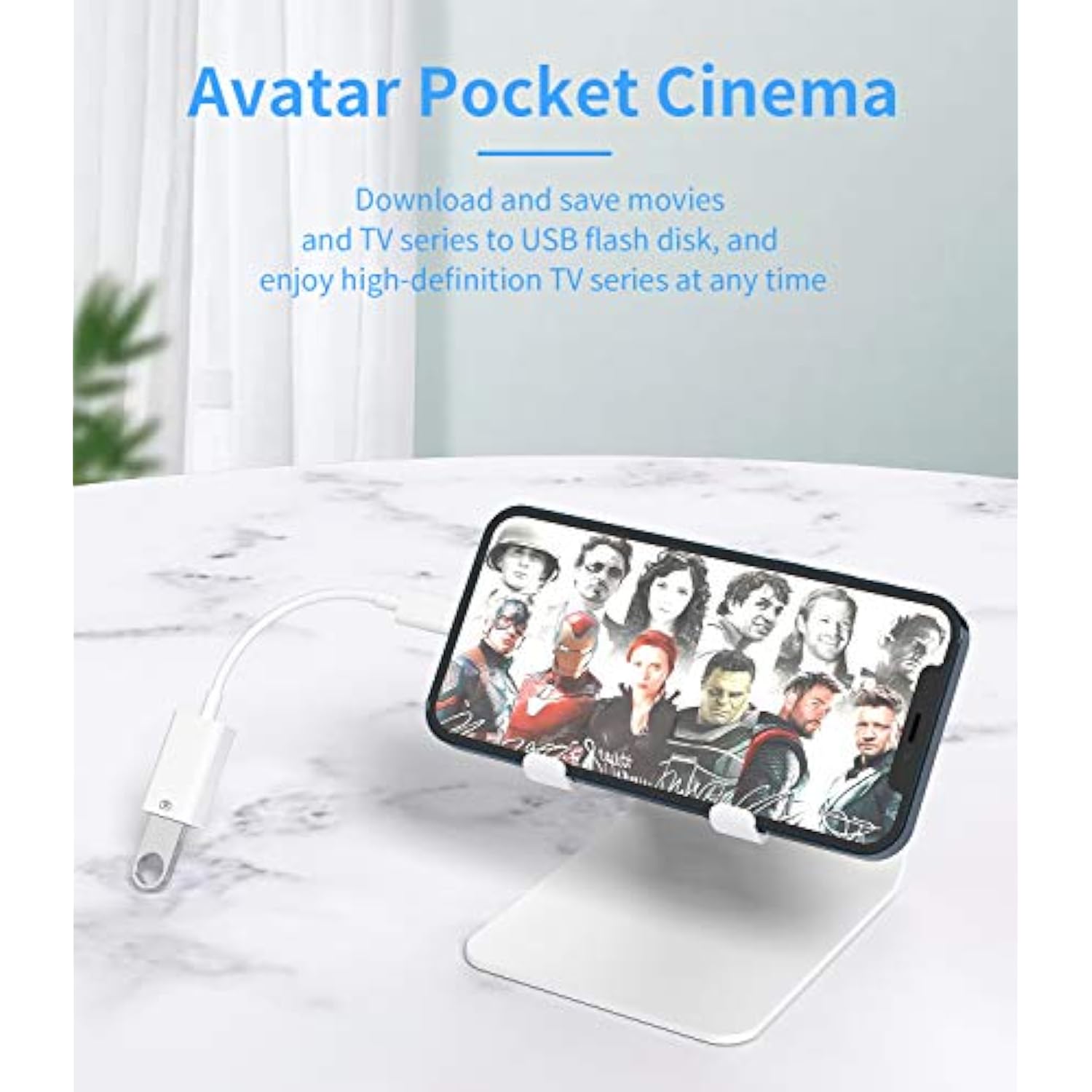 Lightning Male To Usb Female Adapter Otg Data Sync Cable Compatible With Iphone13 11 12Pro Max Mini Xr X Xs 8 7 Se Plus For Ipad Air,Camera,3.0 Mouse,Keyboard,Hub,Midi Port Adaptador Connector