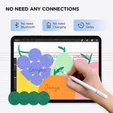 Stylus Pen for Touch Screens, Disc Tip & Magnet Cap Styli Pencil Compatible with  iPad pro/iPad 6/7/8/9/iPhone/ Galaxy Tab A7/S7/Fire HD