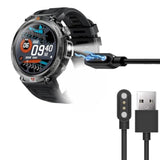 Compatible With Eigiis Ke3 Smartwatch Charger, Magnetic Replacement Charger Compatible With Eigiis, Klogipow, Jelloo, Wituser, Vopoco, Lanikar Dwtke3, Ke2, Ke3, Ew5 Smart Watch (Black)
