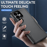for  Galaxy S26 Ultra Case with HD Screen Protector, Military Grade Heavy Duty Shockproof Phone Case, Full Body Drop Protection Cover,Black