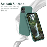 iPhone 11 Case 6.1in Slim Shockproof Anti-Fingerprint Anti-Scratch Pine Green