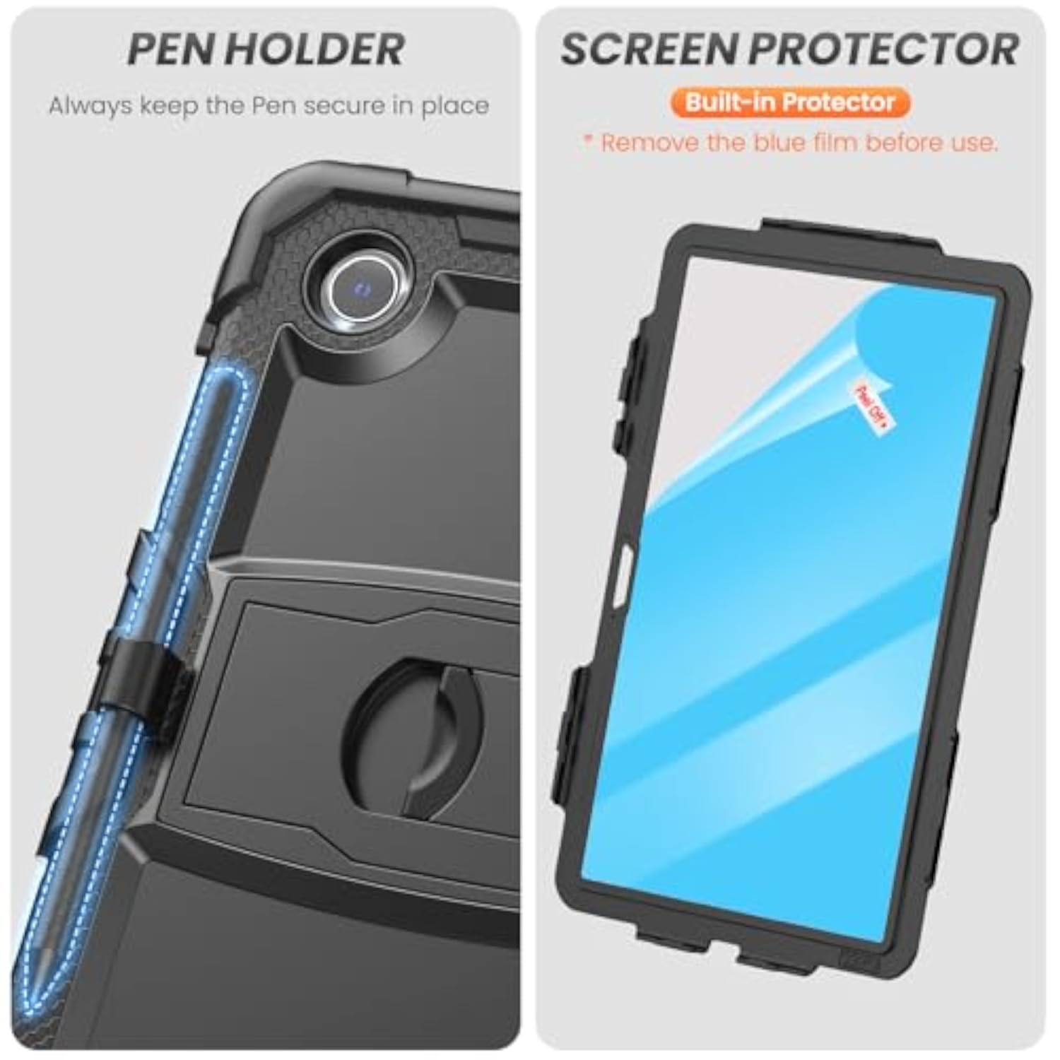 Lenovo Idea Tab 11 Case, TB336FU/TB330FU, Protective Cover for M11/K11 11 Inch Tablet
