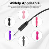 Vibrating Massager Charger With Dc 2.5Mm Fast Charging Cable Replacement Cord Set, For Lovesense, Beauty Instrument Wan