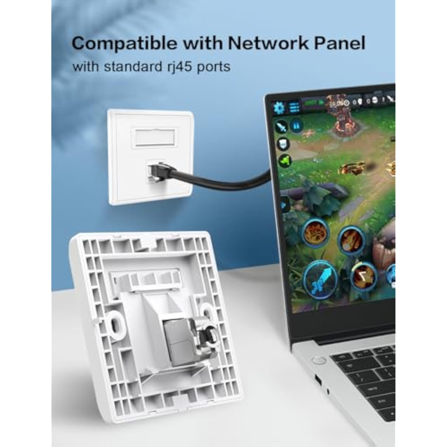 Cat7 Keystone Jack Tool-Less Ftp Rj45 Keystone Module Zinc Alloy Module Shield