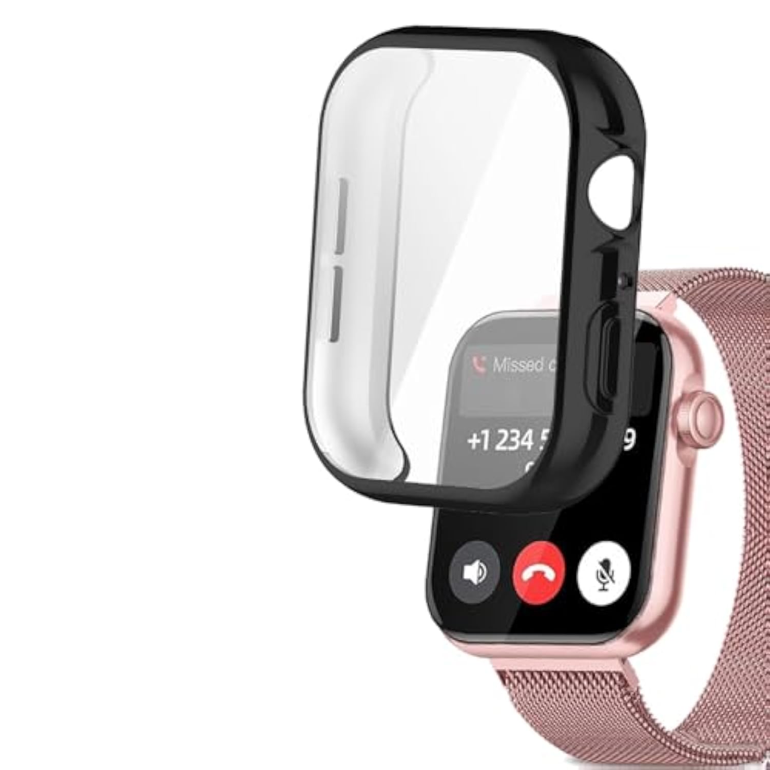 Watch Cases Compatible With Kacubaku Akumaka Dekelife G39 1.85” Smart Watch, Tpu Case With Screen Protector, Protecting Watch Body & Screen