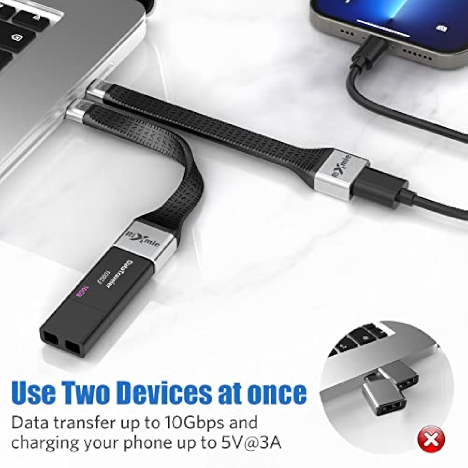 Usb C To Usb Adapter, Type C To Usb A Otg Adapter, Usb C Male To Usb A Female