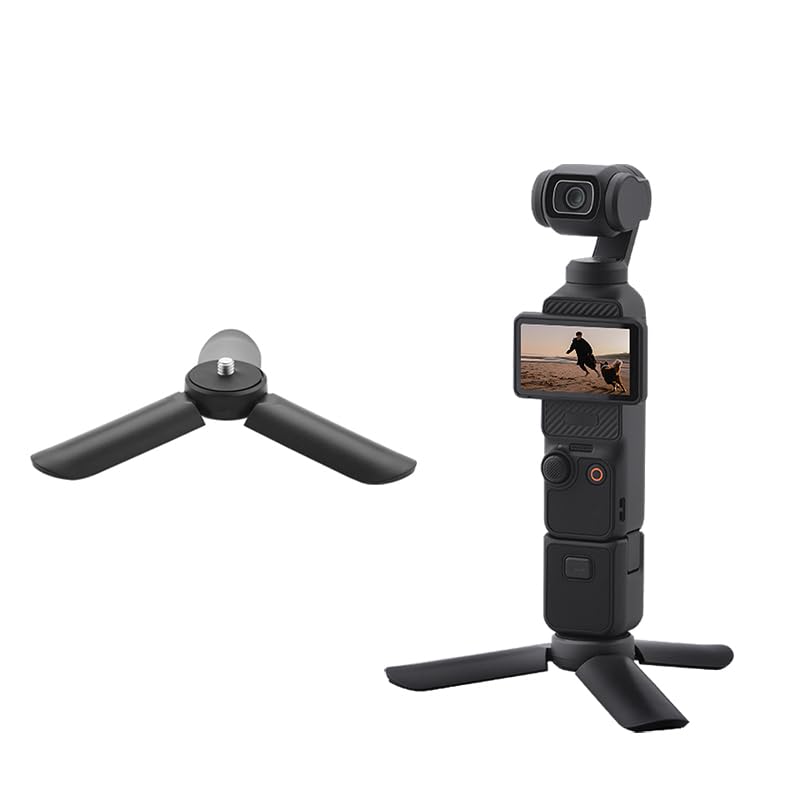 Desktop Tabletop Tripod Compatible with DJI OSMO Mobile 6 5/Pocket 3 2/ insta360 Go3 Go 3S X4 X3/Action 5 4 3 Tripod Accessories