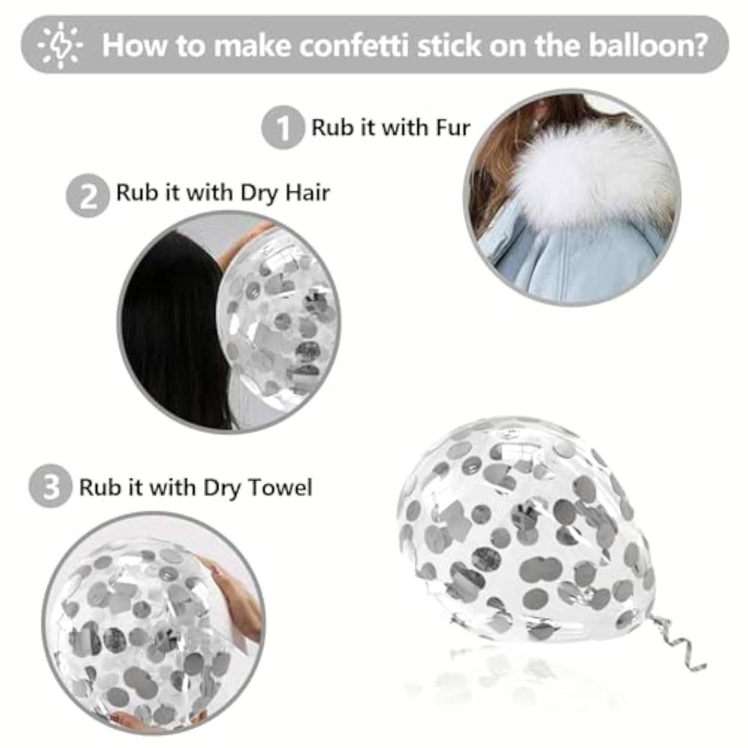 100pcs White & Silver Balloon Garland Kit – Winter Wonderland Wedding, Prom and Party Decor