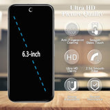 [3+3 Pack For Google Pixel 9A Privacy Screen Protector With Camera Lens Protector, Anti Spy Private Tempered Glass Film, Case Friendly, 9H Hardness, Hd Clear