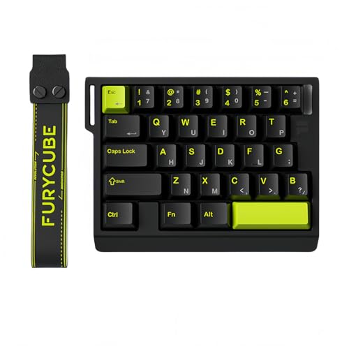 M30He Rapid Trigger Gaming Keyboard,Hall Effect Magnetic Switch One Handed Hot Swap Rgb Wired Mechanical Keyboard Adjustable Actuation 8K Hz Polling Rate Macro Keypad For E-Sports Gamer (Black)