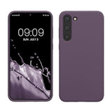 kwmobile Case Compatible with Samsung Galaxy S23 Plus Case - TPU Silicone Cover - Works with Wireless Charging - Pale Iris