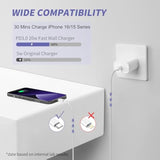 Iphone 16 15 Charger Fast Charging,[Mfi Certified] 2Pack 20W Type C Fast Charger Block With 6Ft Usb C To Usb C Cable Compatible For Iphone 16/15/Pro Max/Pro/Plus