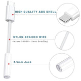 5 Pack Usb C To Headphone Jack Adapter,Usb C To 1/8 Inch Audio Adapter Compatible With Iphone 16 15 Samsung Galaxy S25,S24,S23 Ultra, Note 20, Ipad Pro, Macbook, Pixel Xl And More