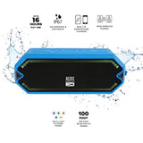 Altec Lansing - HydraJolt Wireless Bluetooth Speaker, Waterproof Portable Speakers with Built in Phone Charger and Lights, Everything Proof Outdoor, Shockproof, Snowproof, 16 Hours Playtime