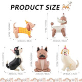 5pcs Dog Balloons for Puppy-Themed Birthdays & Baby Shower Parties