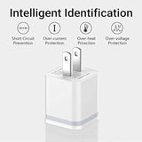 Usb Wall Charger, 3-Pack 2.1A 5V Dual Port Cube Power Adapter Plug Block Charging Box Brick For 13 12 11 Pro Max Se Xs Xr X 8 7 6 6S Plus, Galaxy, Lg, Moto, Android Phones
