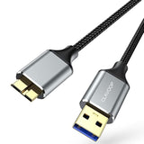Usb 3.0 Micro B Cable 1.5 Ft, External Hard Drive Cable 5 Gbps High-Speed Usb