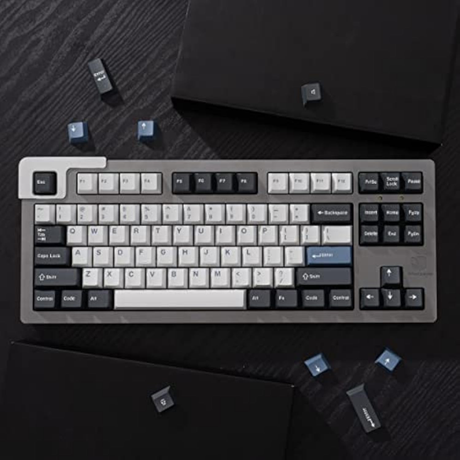 Arctic Keycaps 169 Keys Double Shot Keycap Cherry Profile With 7U 6.25U Spaceb