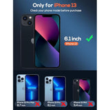 4 Pack For Iphone 13 Screen Protector?Premium Tempered Glass Film 9H Hardness?Scratch Resistant?Bubble Free?Easy Installation?Ultra Durable?Hd Clear?Case Friendly [6.1 Inch]