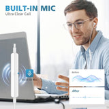 Usb C Headphones For Iphone 15 Pro Max Plus Ipad, Type C Earphones Noise Isola