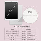 JETech Kids Case for iPad 9.7 Inch (6th/5th Generation, 2018/2017), iPad Air 2