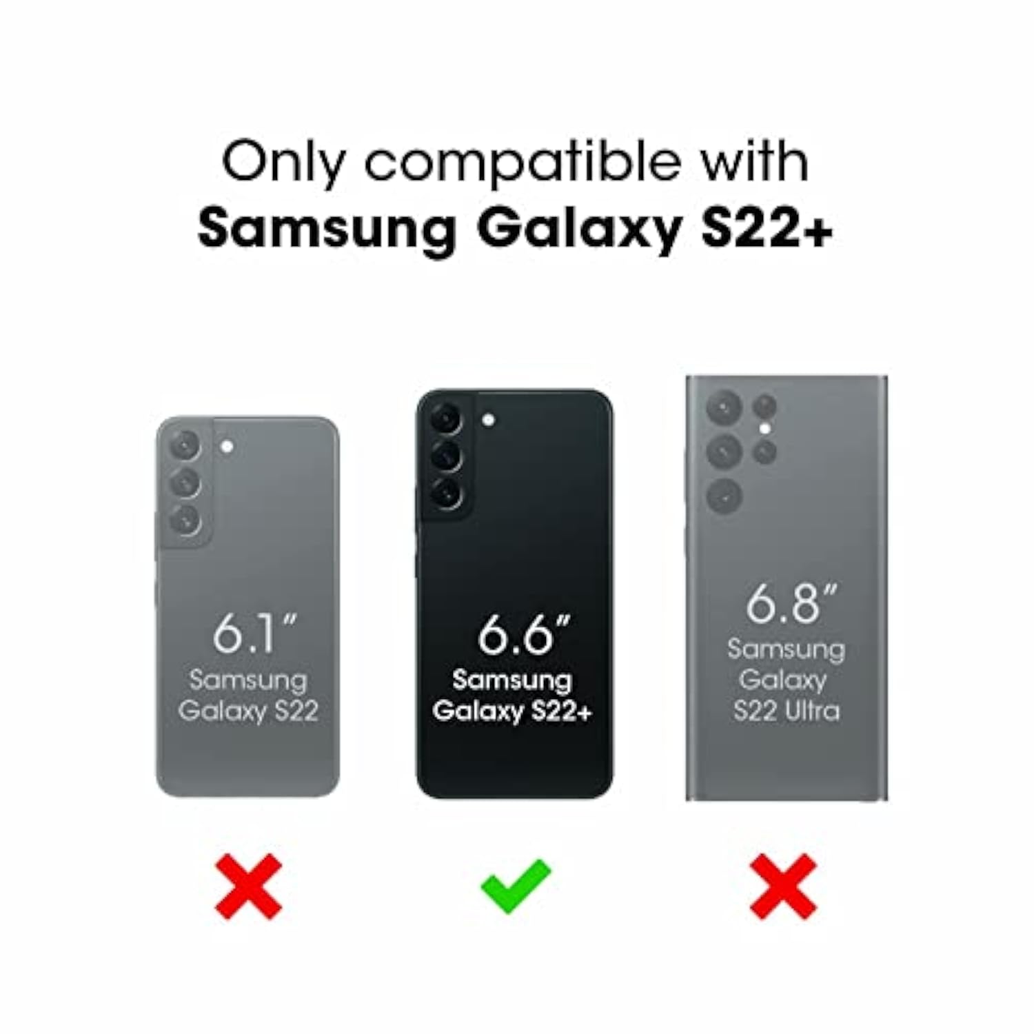 OtterBox ALPHA FLEX SERIES Screen Protector for Galaxy S22+ - CLEAR