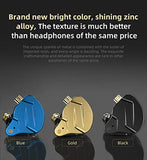 KZ ZSN Pro X in Ear Monitor Earphone 1BA 1DD Hybrid Dynamic Dual Driver IEM Wired Earbuds HiFi Sport Gaming Headphones Compatibility for Phone
