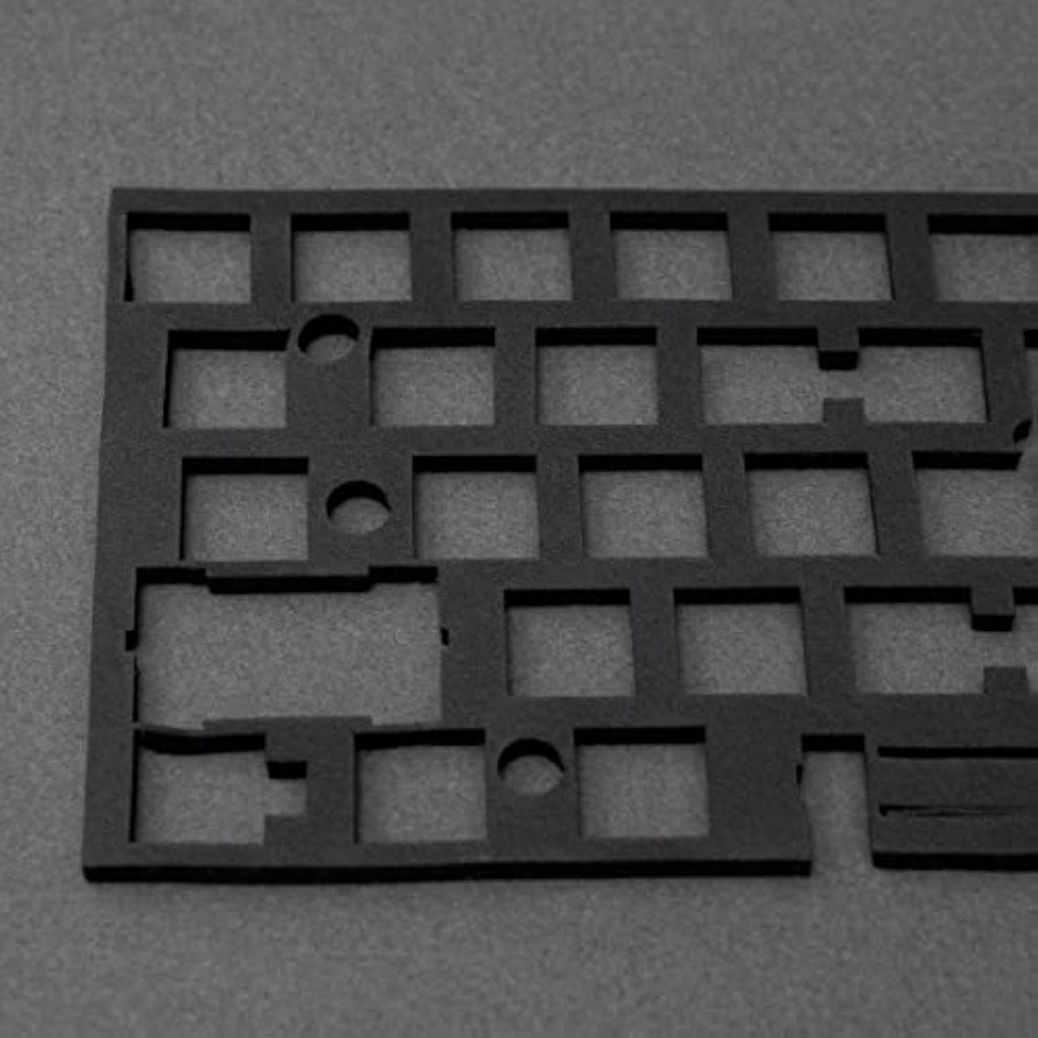 2 Pieces Set Of Keyboard Sound Dampening Foam 68 Layout Silencer Pad Gasket Ev