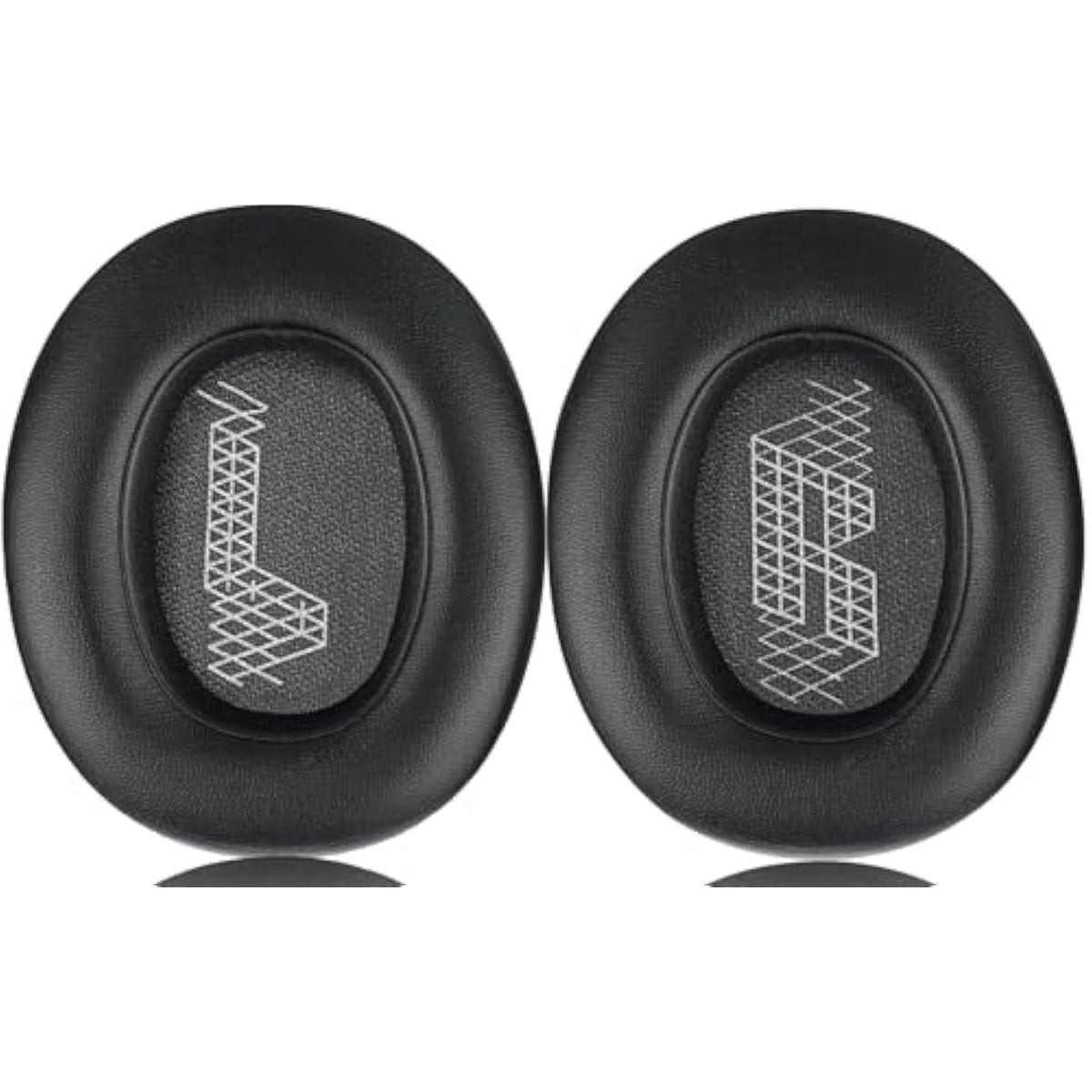 Replacement Ear Pads For Jbl E65 (E65Bt E65Btnc)/Live 650 (650Nc 650Btnc)/Live 660 (660Nc 660Btnc)/Duet Nc Over-Ear Headphones, Earpads Cushions With Softer Leather (Black) (Black)