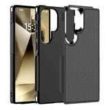 Hualele For Samsung Galaxy S24 Ultra Case,[Military Grade Protection] [Dropproof Shcokproof] Anti-Slip Grip Slim Dual Layer Rugged Heavy Duty Galaxy S24 Ultra Phone Case,Black