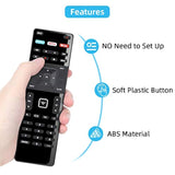 Replacement Remote for Vizio Smart TV XRT-122 D/E Series 24–70 Inch