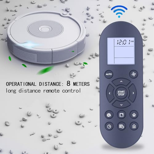 New Replacement Remote Control Compatible with eufy RoboVac 11S, 11S MAX, Plus, 12, 15T, 30, 15C, 30C, T2108, T2126114 Robot Vacuum Cleaner