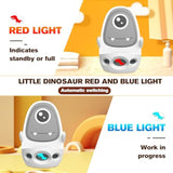 Annskin Wireless Charger Mount 15W Cute Dinosaur Fast Charging Car Phone Holder Stand Silicone Anti-Slip Desk Phone Stand Compatible With Iphone Samsung Android Smart Phones Gps Devices And More