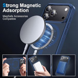 Magnetic & Shockproof Case for iPhone 17 Pro Max, Deep Blue