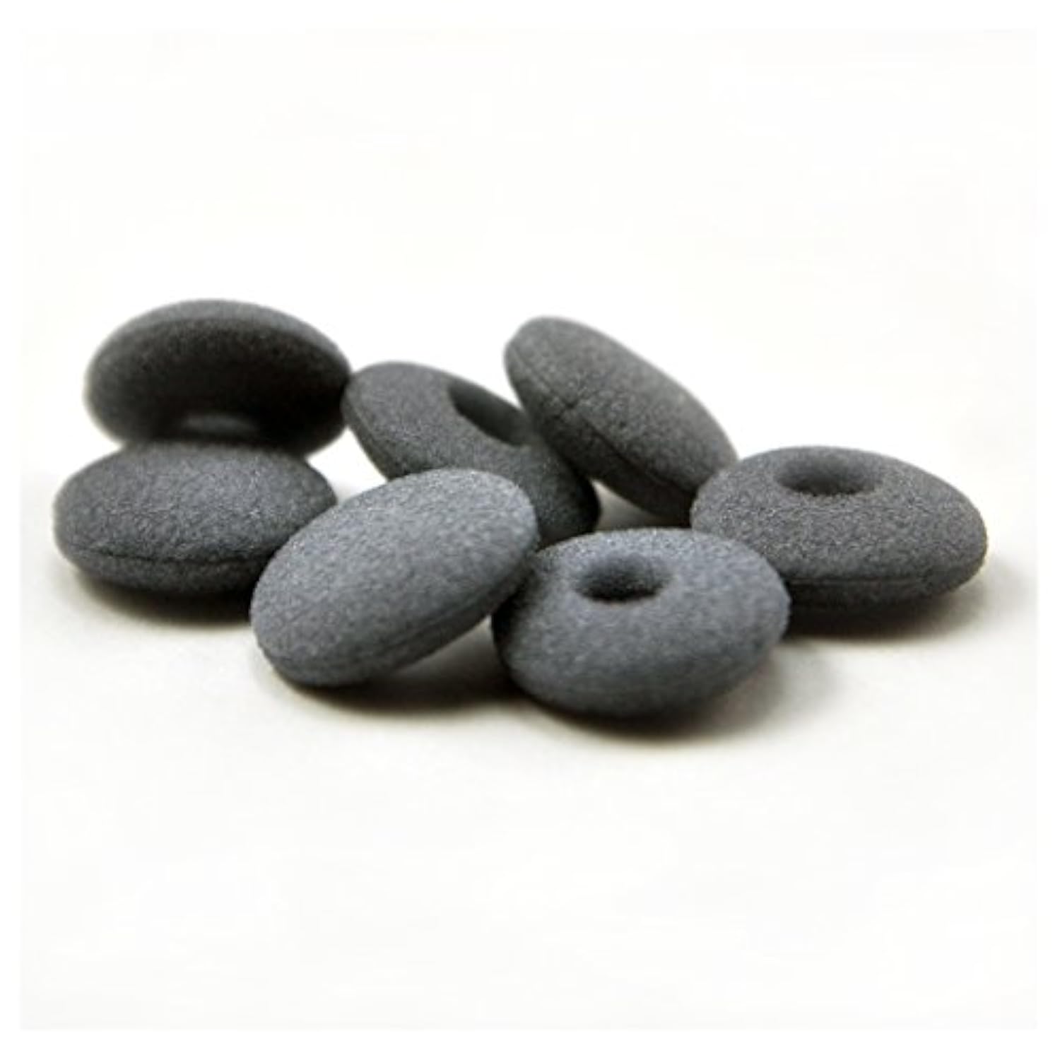 Earbud Covers 12 Pairs Replacement Foam Earphone Covers With Separate Packaging For In Ear Earbuds (Grey)