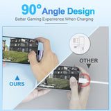 16Ft Extra Long Right Angle Usb C To Lightning Apple Iphone Charger Cable,90 Degree L-Shaped 5M Nylon Braided Pd Fast Charging Cable Data Sync Cord For Iphone 14/13/Pro/12/Max/11/X/Xs/Xr/8/Ipad?Mfi?