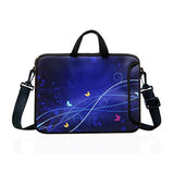 14-Inch Neoprene Laptop Shoulder Messenger Bag Case Sleeve For 13 13.3 14 14.1" Inch Notebook/Chromebook (Classic)