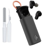 Skullcandy Dime Evo Soft Silicone Protective Earbuds Case with Cleaner Kit Accessories Set, Compatible with Skullcandy Dime Evo, Black