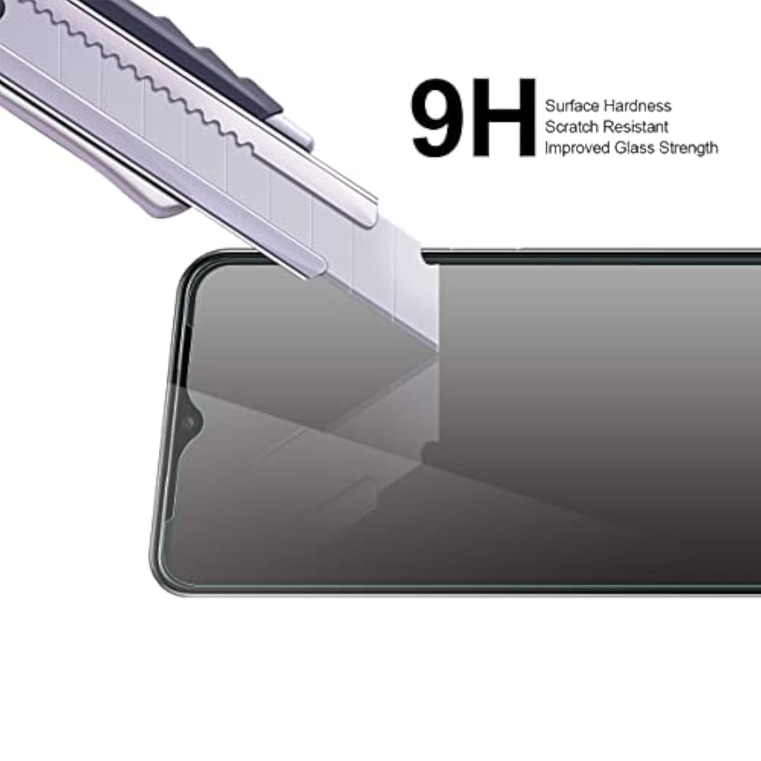 (2 Pack) (Privacy) Anti Spy Screen Protector Designed For Samsung Galaxy A14 5G, Tempered Glass, Anti Scratch, Bubble Free