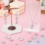 Pandahall 150Pcs Mixed 2-Hole Acrylic Rhinestone Buttons 5 Styles Face